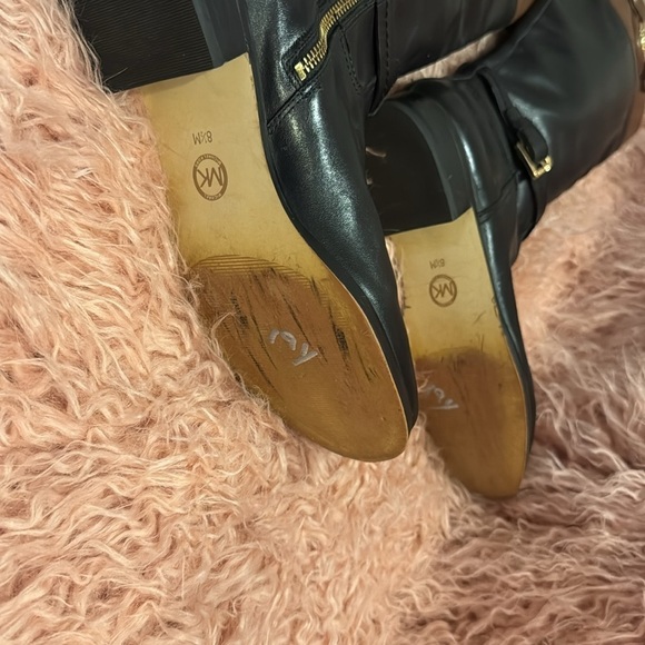 Micheal Kors Leather Riding Boots - Picture 2 of 7